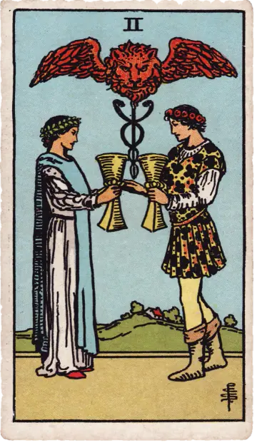 Carta Dois de Copas