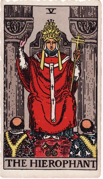 Carta O Hierofante
