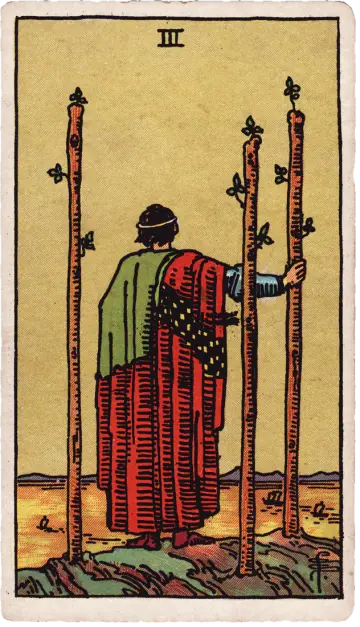 Carta Três de Paus
